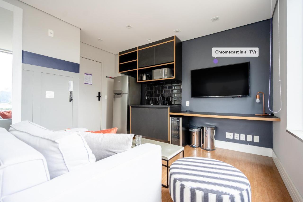Apartament Ap Com Academia, Piscina E Sauna No Predio, Proximo A Faria Lima - Vila Olimpia São Paulo Zewnętrze zdjęcie