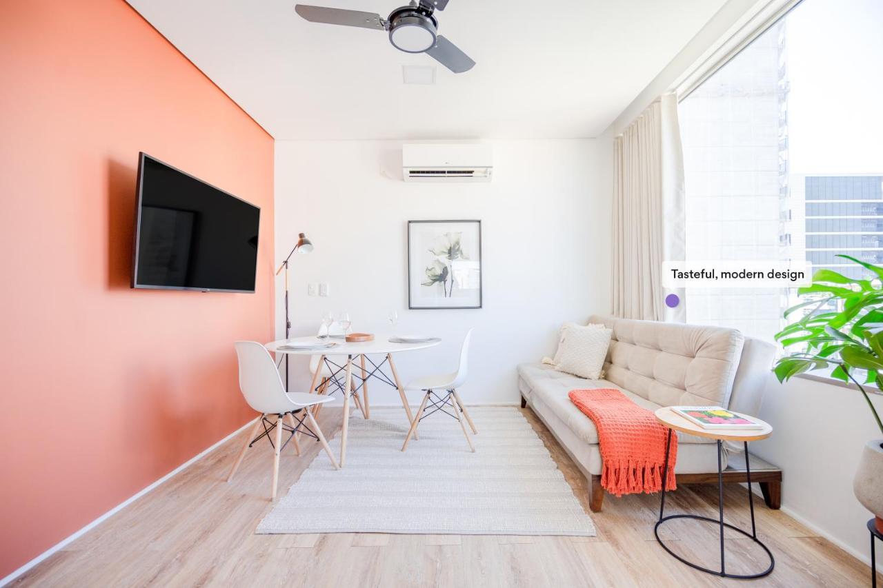 Apartament Ap Com Academia, Piscina E Sauna No Predio, Proximo A Faria Lima - Vila Olimpia São Paulo Zewnętrze zdjęcie